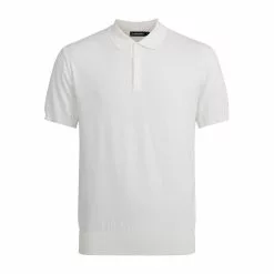 J.Lindeberg Ridge Rayon Silk Polo Herr